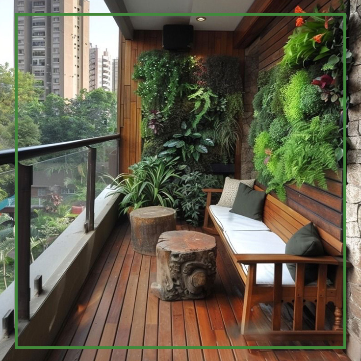 پروژه های تراس سبز