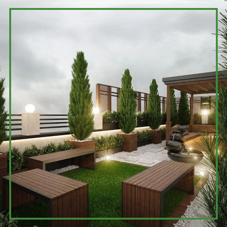 پروژه های روف گاردن