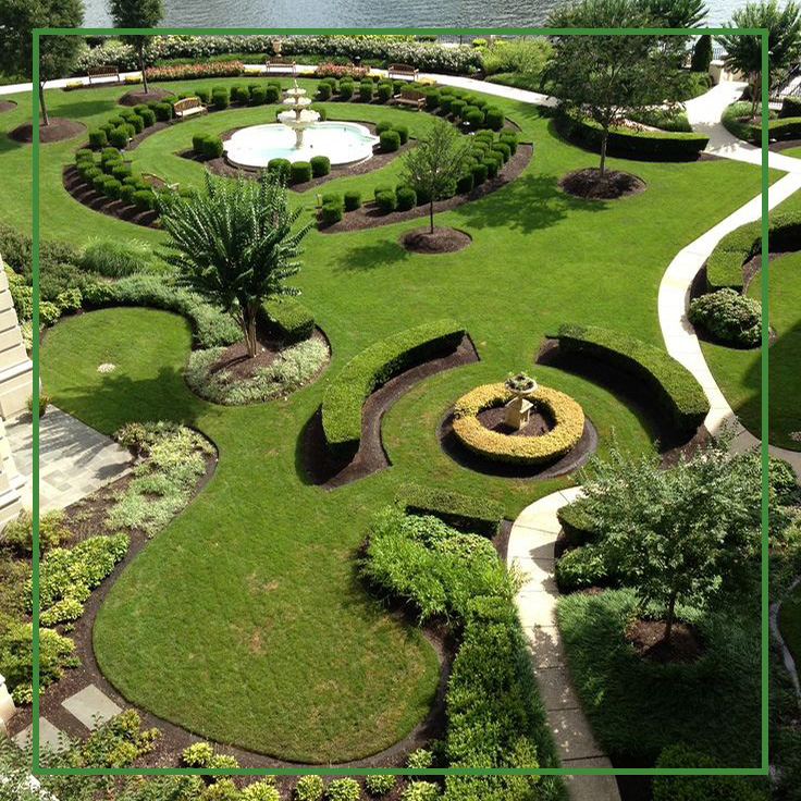 پروژه های خدمات نگهداری فضای سبز