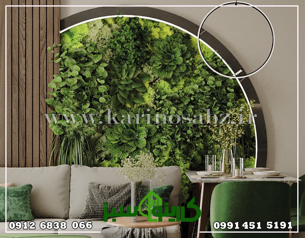اجرای دیوار سبز مصنوعی 