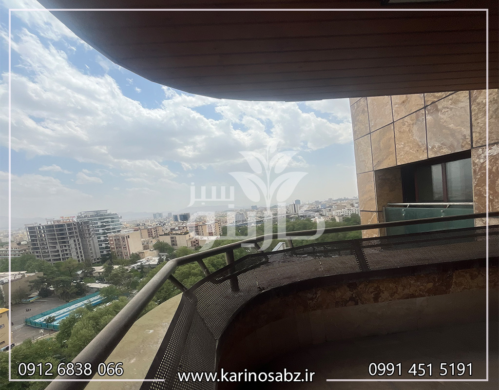 اجرای تراس سبز