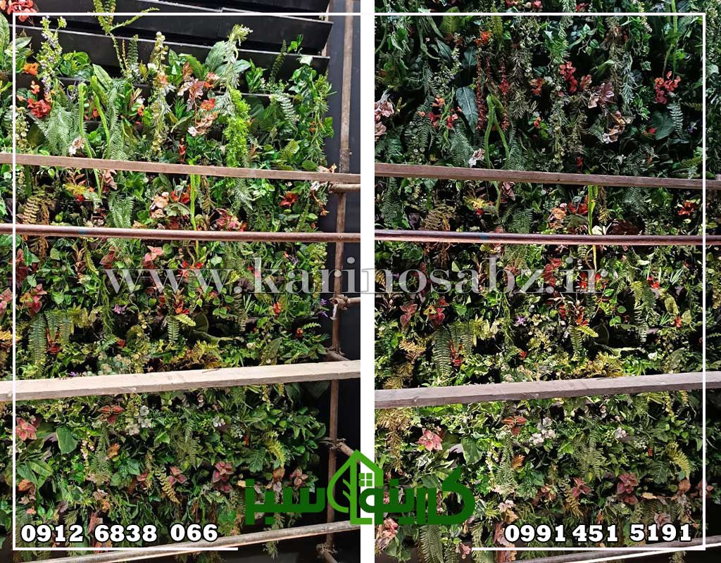 پروژه دیوار سبز شاخه ای