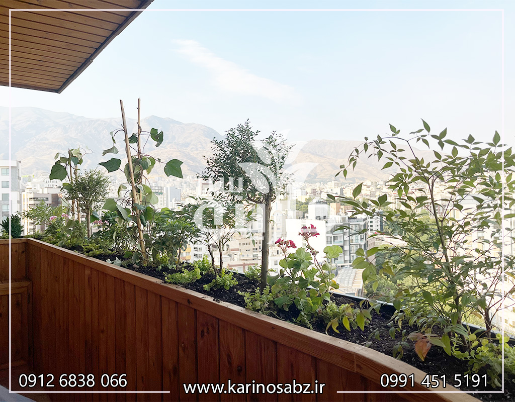 طراحی و اجرای تراس