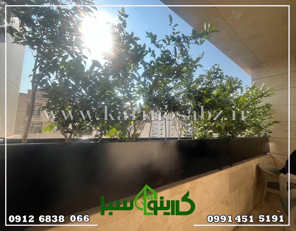 پروژه فلاورباکس فلزی