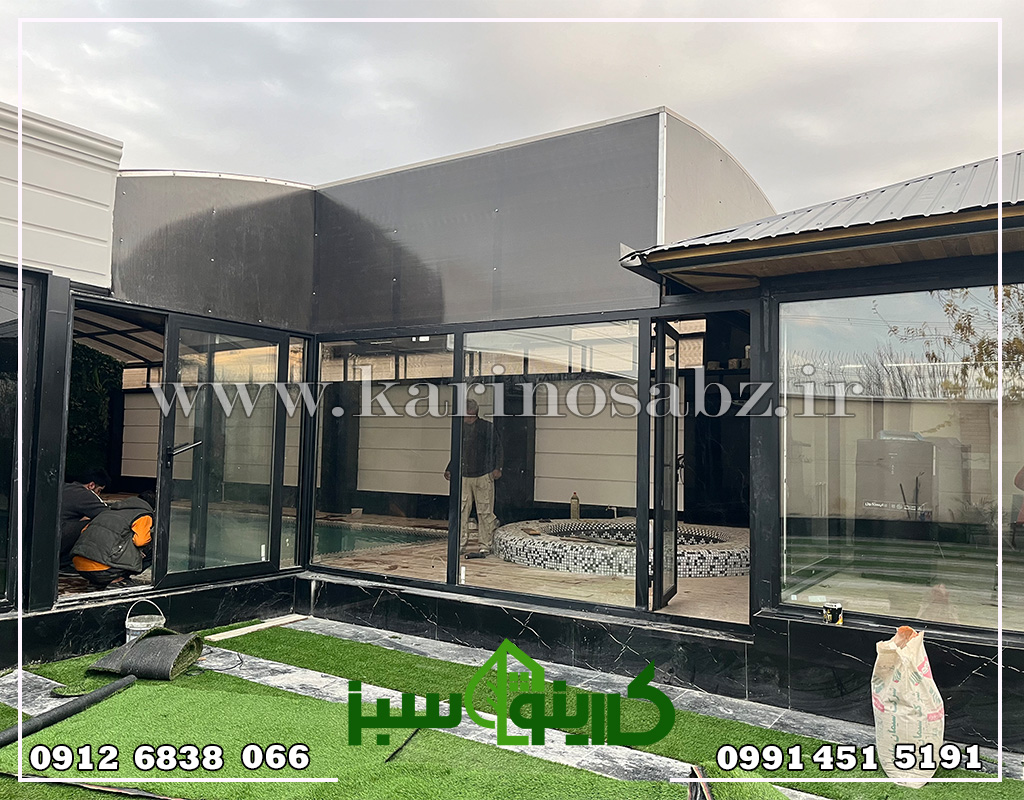 پروژه محوطه سازی