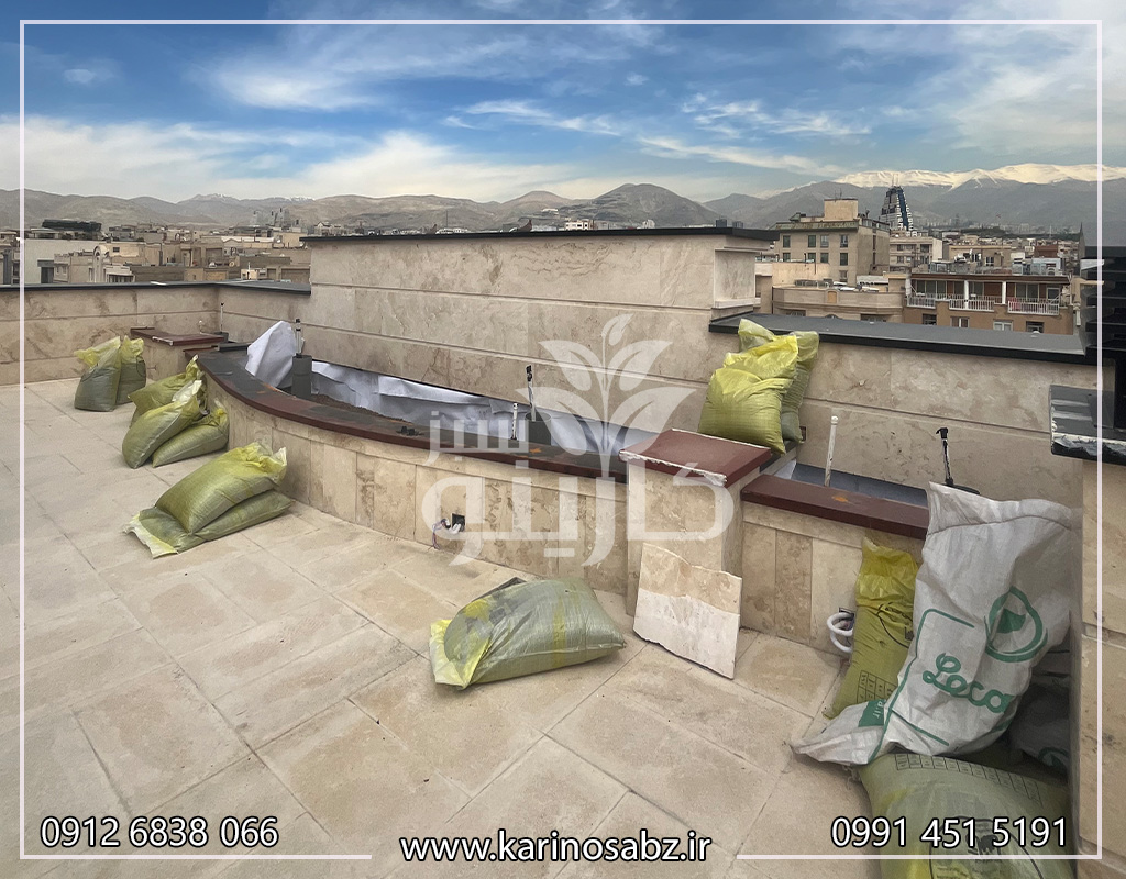 لایه بندی روف گاردن 