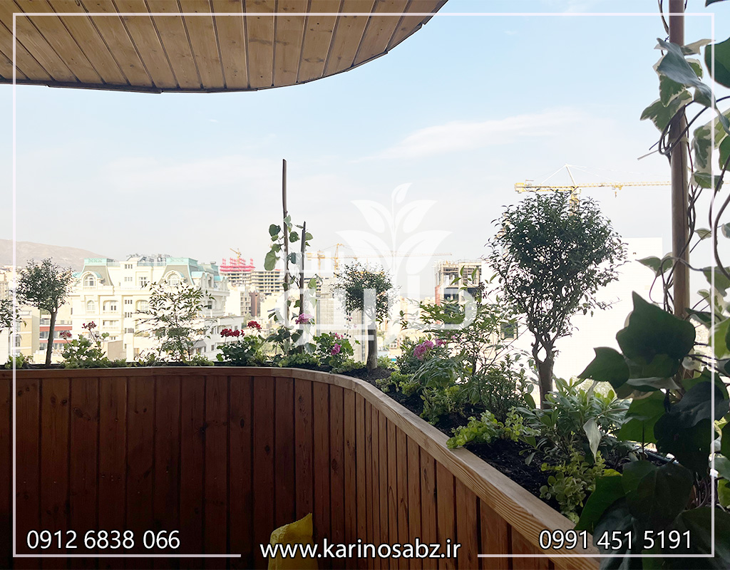 اجرای تراس سبز در تهران