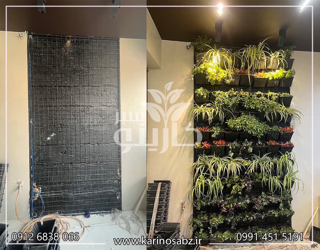 پروژه دیوار سبز طبیعی
