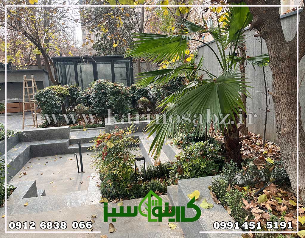 اجرای پروژه فضای سبز