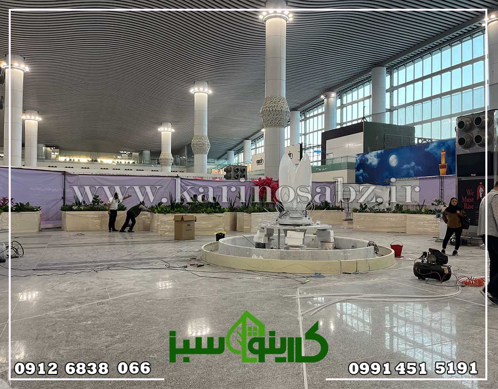 طراحی و اجرای فرودگاه امام خمینی