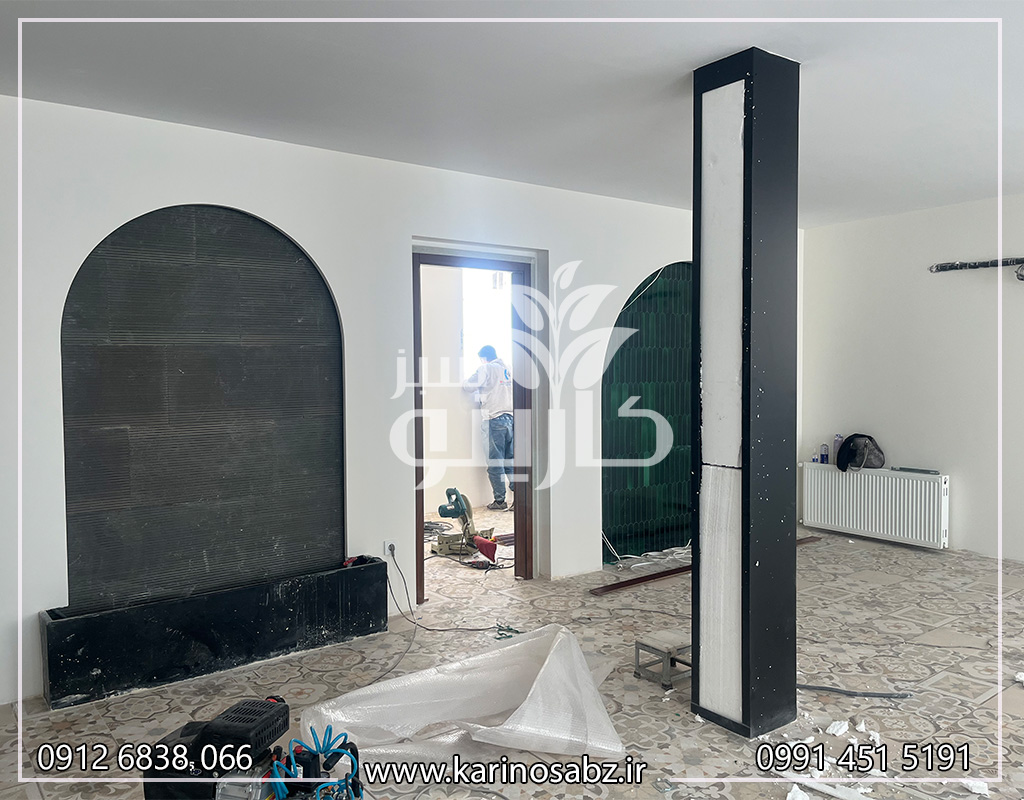 اجرای آبنما دیواری در تهران