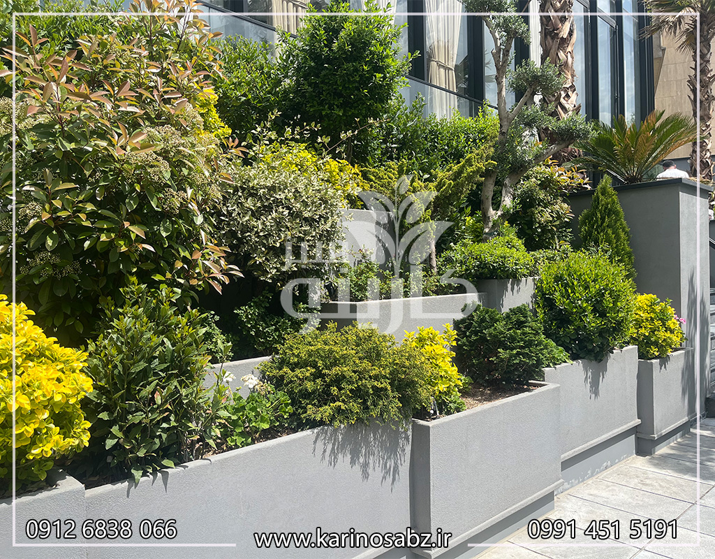 اجرای فضای سبز ساختمانی