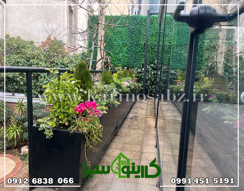 فلاورباکس فلزی / خیابان شریعتی